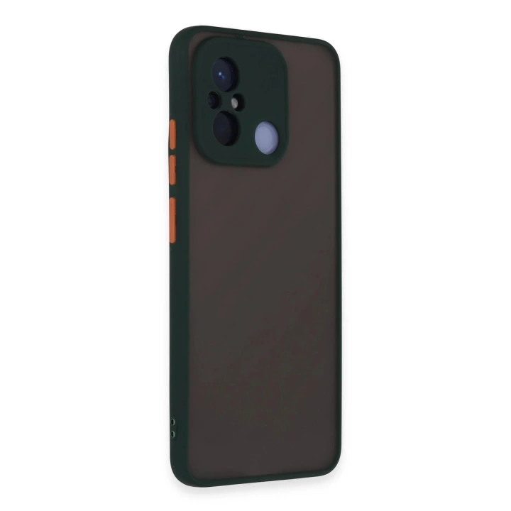 BFS  Xiaomi Redmi 12C Kılıf Montreal Silikon Kapak - Yeşil