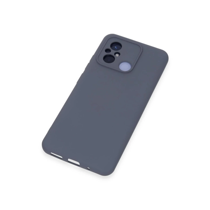 BFS  Xiaomi Redmi 12C Kılıf Nano içi Kadife Silikon - Gri
