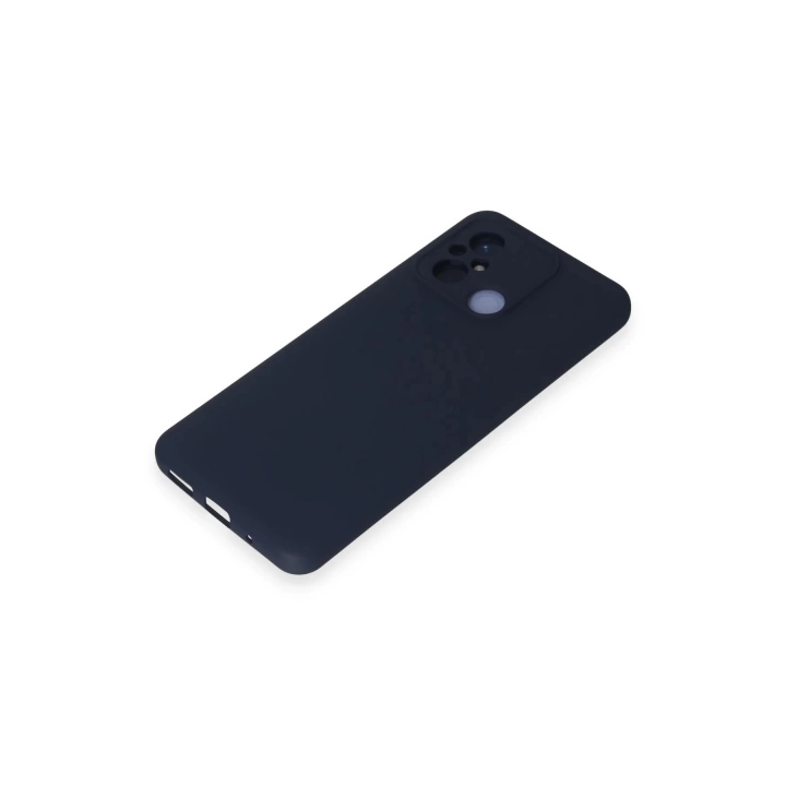 BFS  Xiaomi Redmi 12C Kılıf Nano içi Kadife Silikon - Lacivert