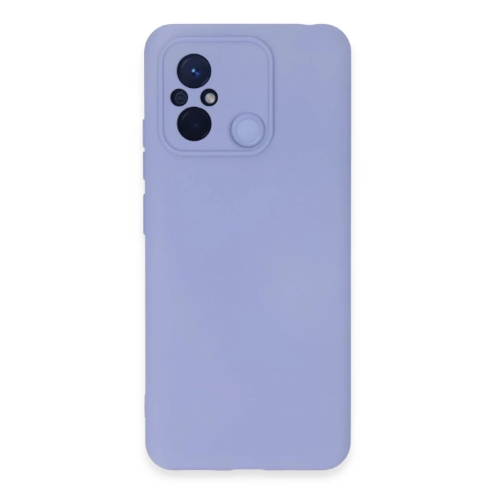 BFS  Xiaomi Redmi 12C Kılıf Nano içi Kadife Silikon - Lila