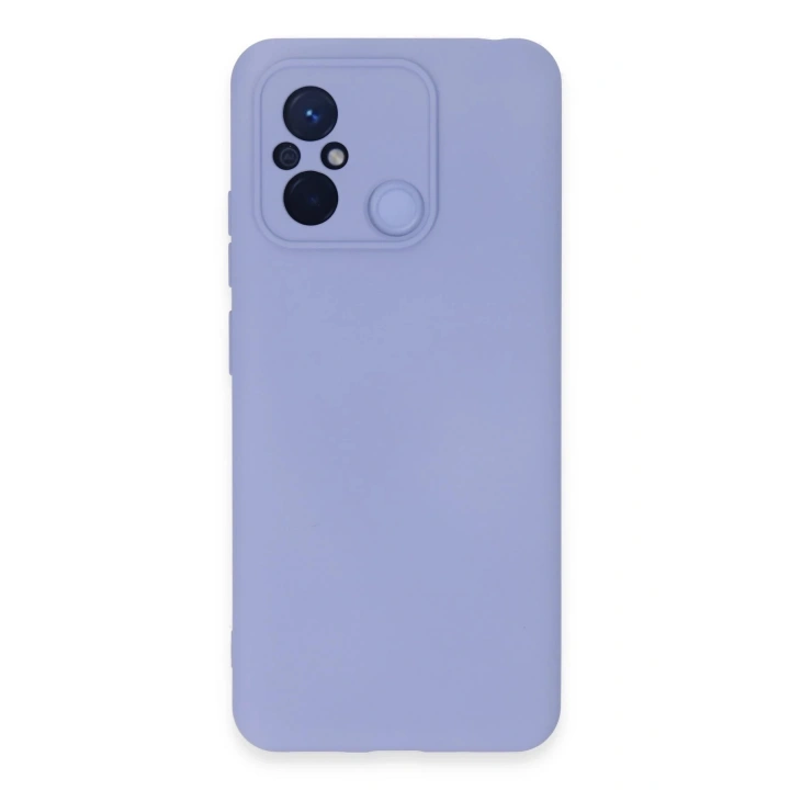 BFS Xiaomi Redmi 12C Kılıf Nano içi Kadife Silikon - Lila