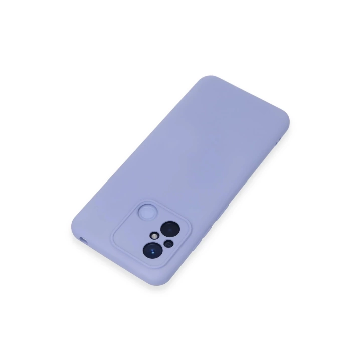 BFS  Xiaomi Redmi 12C Kılıf Nano içi Kadife Silikon - Lila