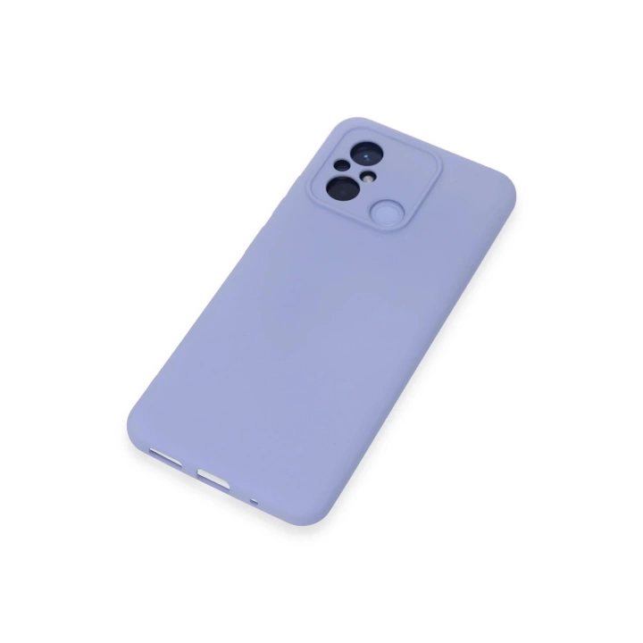 BFS  Xiaomi Redmi 12C Kılıf Nano içi Kadife Silikon - Lila