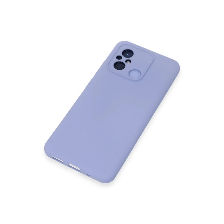 BFS Xiaomi Redmi 12C Kılıf Nano içi Kadife Silikon - Lila