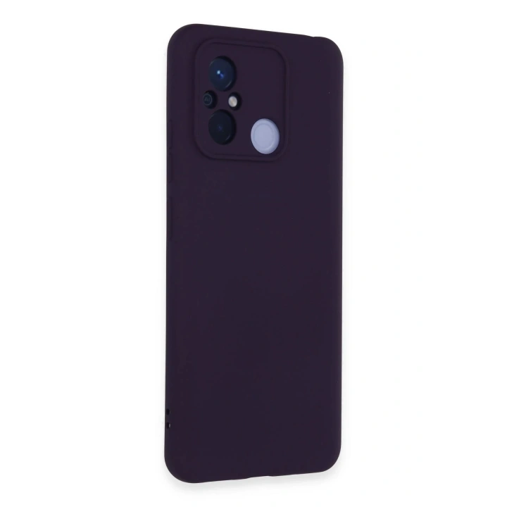 BFS Xiaomi Redmi 12C Kılıf Nano içi Kadife Silikon - Mor