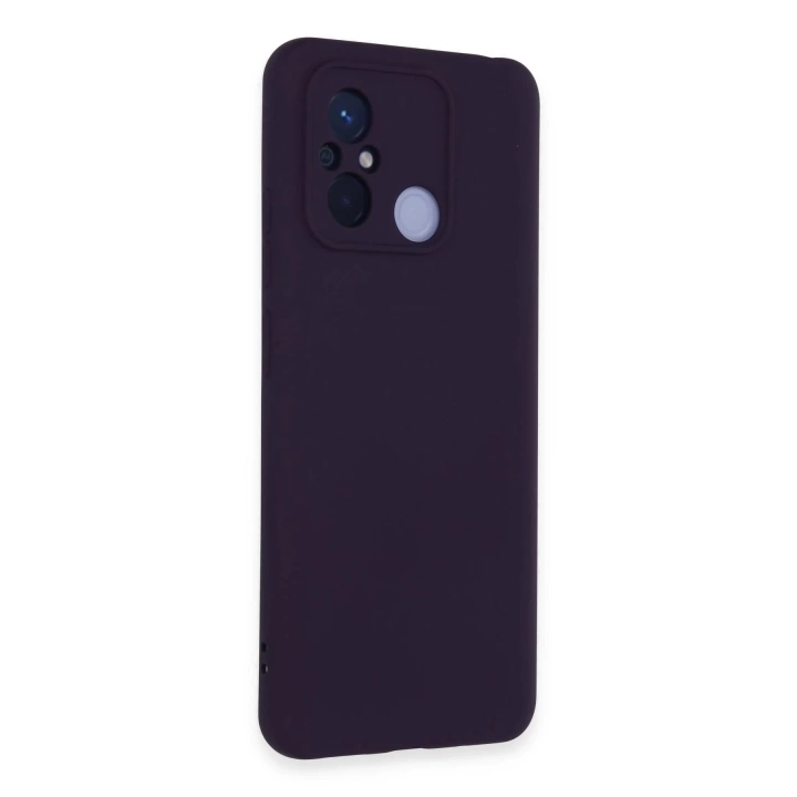 BFS  Xiaomi Redmi 12C Kılıf Nano içi Kadife Silikon - Mor