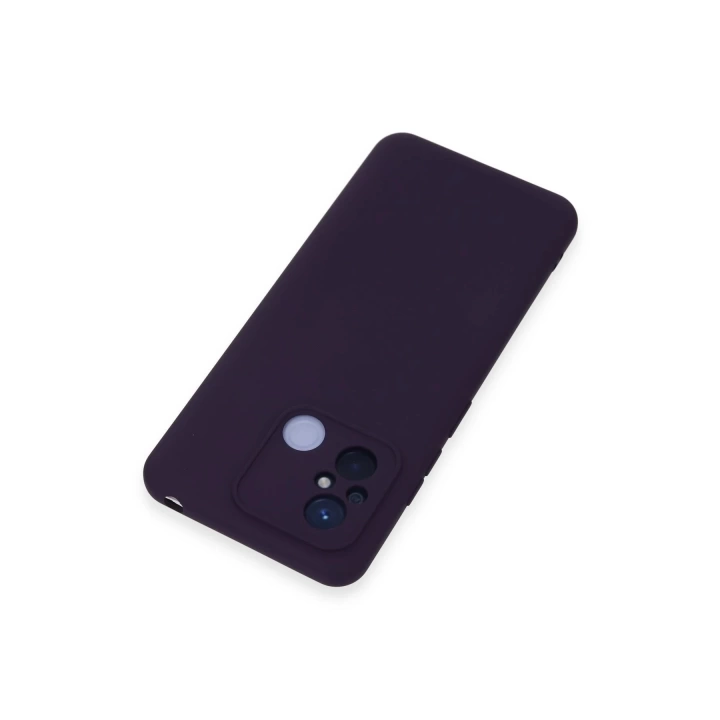 BFS  Xiaomi Redmi 12C Kılıf Nano içi Kadife Silikon - Mor