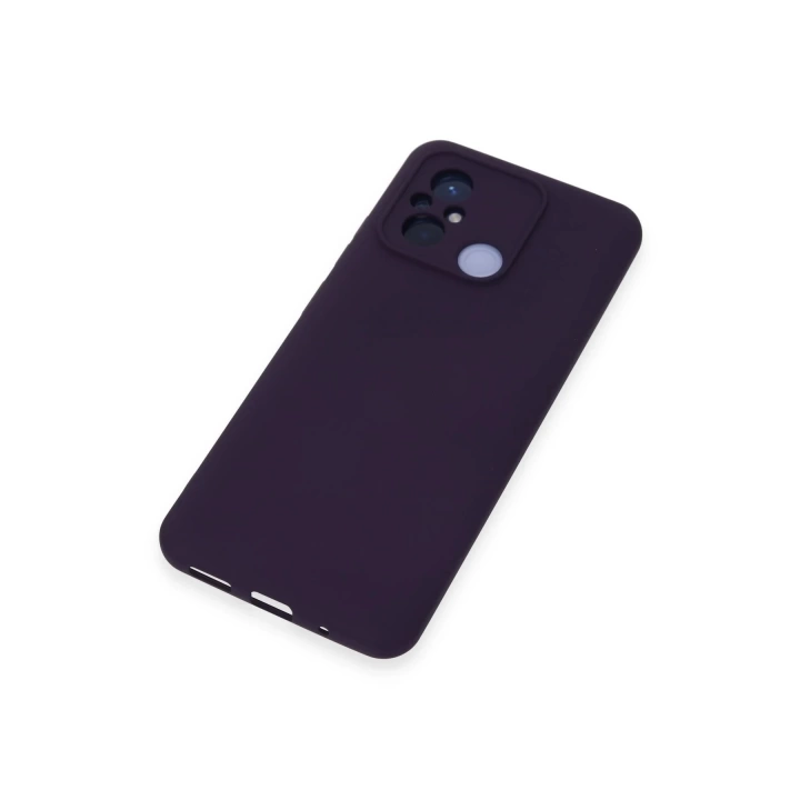 BFS  Xiaomi Redmi 12C Kılıf Nano içi Kadife Silikon - Mor