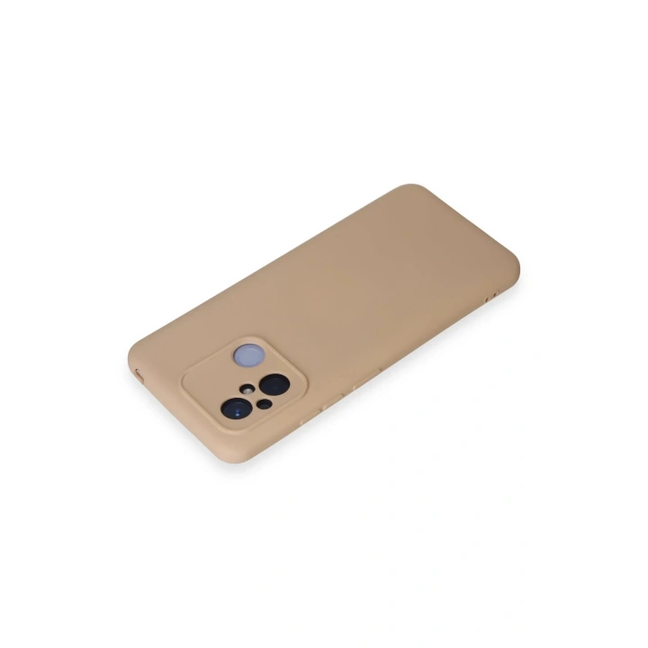 BFS Xiaomi Redmi 12C Kılıf Nano içi Kadife Silikon - Pudra