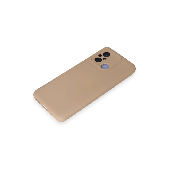 BFS  Xiaomi Redmi 12C Kılıf Nano içi Kadife Silikon - Pudra