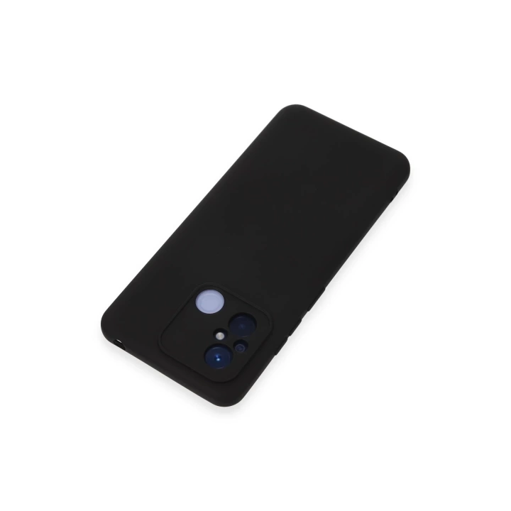 BFS  Xiaomi Redmi 12C Kılıf Nano içi Kadife Silikon - Siyah