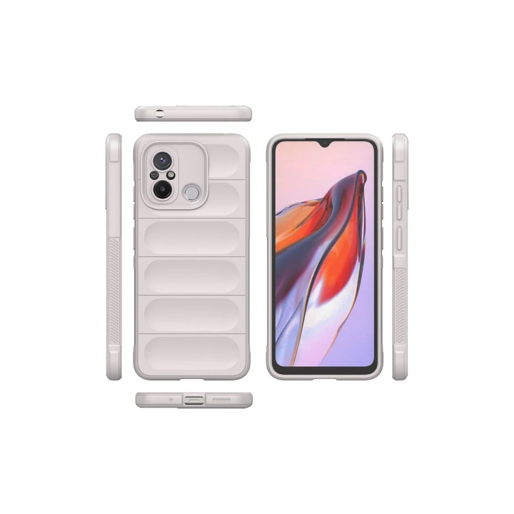 BFS  Xiaomi Redmi 12C Kılıf Optimum Silikon - Krem