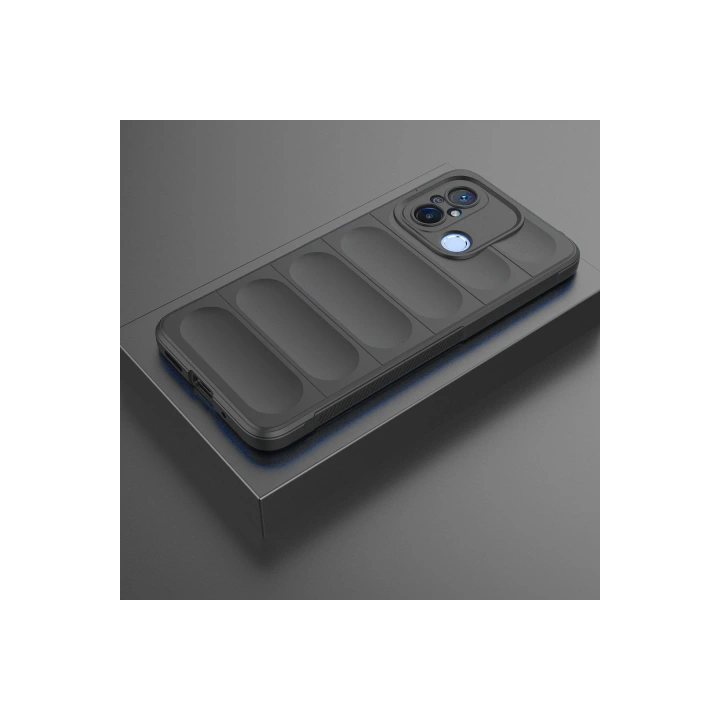 BFS  Xiaomi Redmi 12C Kılıf Optimum Silikon - Siyah