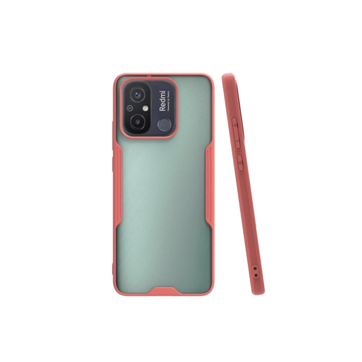 BFS  Xiaomi Redmi 12C Kılıf Platin Silikon - Pembe