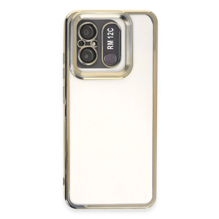 BFS  Xiaomi Redmi 12C Kılıf Slot Silikon - Gold