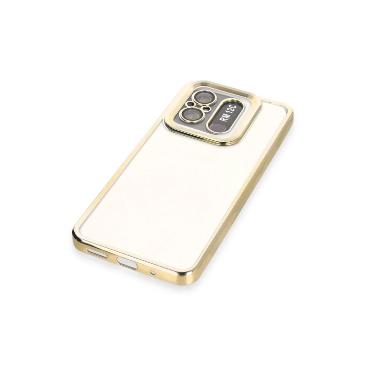 BFS  Xiaomi Redmi 12C Kılıf Slot Silikon - Gold