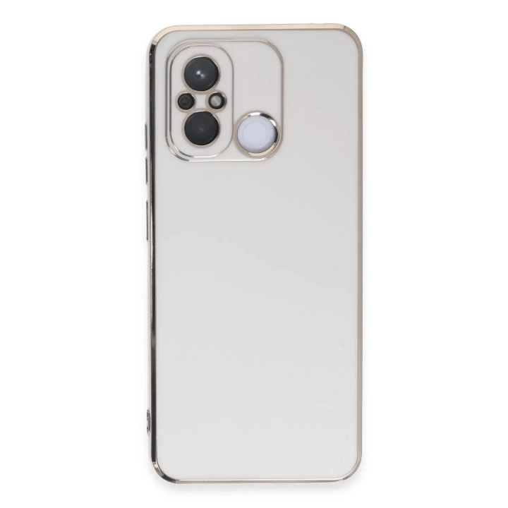 BFS  Xiaomi Redmi 12C Kılıf Volet Silikon - Beyaz