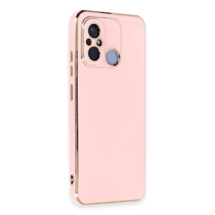 BFS  Xiaomi Redmi 12C Kılıf Volet Silikon - Pembe