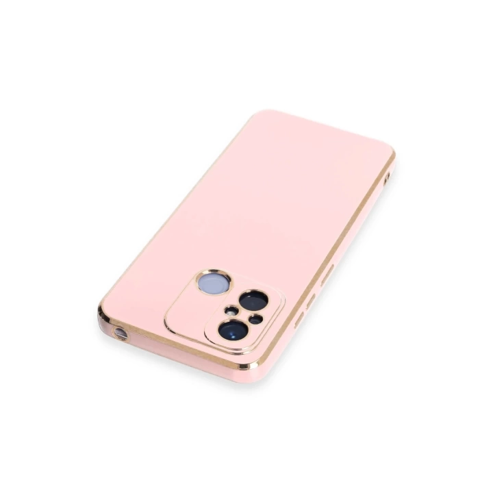 BFS  Xiaomi Redmi 12C Kılıf Volet Silikon - Pembe