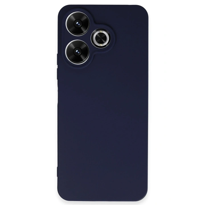 BFS  Xiaomi Redmi 13 4G Kılıf First Silikon - Lacivert