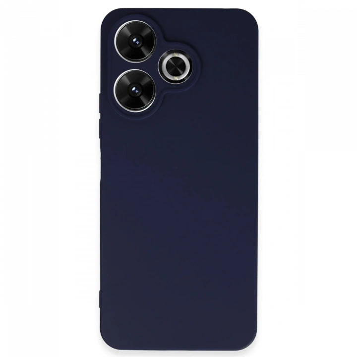 BFS  Xiaomi Redmi 13 4G Kılıf First Silikon - Lacivert