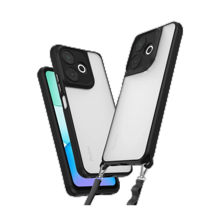 BFS  Xiaomi Redmi 13 4G Kılıf Penta Silikon Kılıf - Siyah