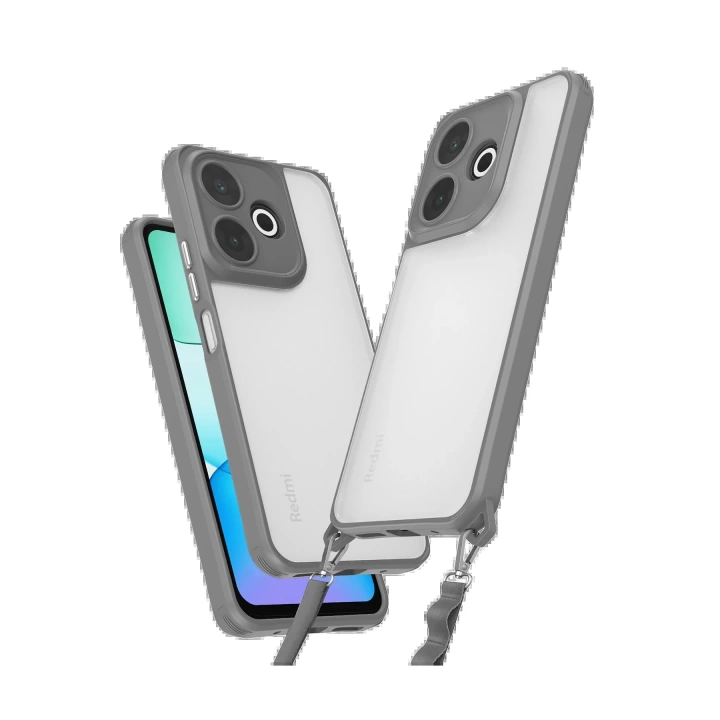 BFS  Xiaomi Redmi 13 4G Kılıf Penta Silikon Kılıf - Titan Gri