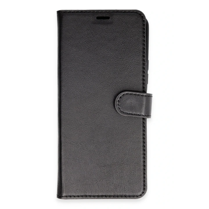 BFS  Xiaomi Redmi 13 4G Kılıf Trend S Plus Kapaklı Kılıf - Siyah