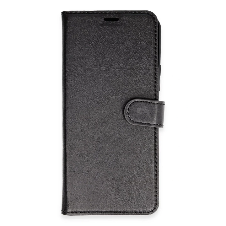 BFS  Xiaomi Redmi 13 4G Kılıf Trend S Plus Kapaklı Kılıf - Siyah