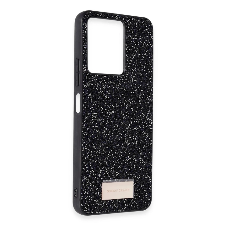 BFS  Xiaomi Redmi 13C Bright Simli Kapak - Siyah