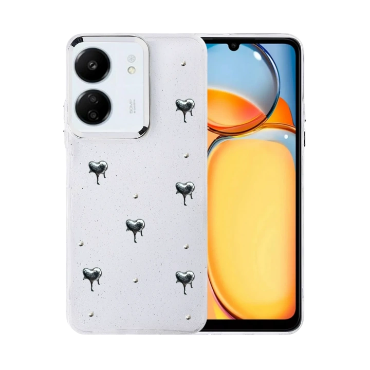 BFS  Xiaomi Redmi 13C Fiyonk Desenli Kapak - Desen 3