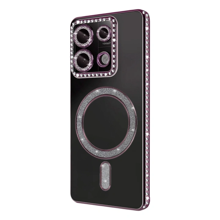 BFS  Xiaomi Redmi 13C Joke Simli Magneticsafe Kılıf - Pembe