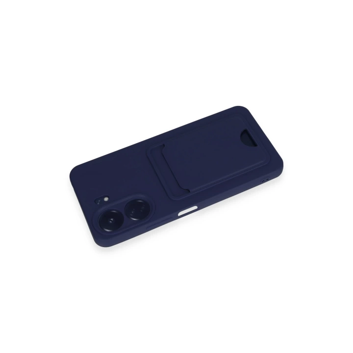 BFS  Xiaomi Redmi 13C Kılıf Kelvin Kartvizitli Silikon - Lacivert