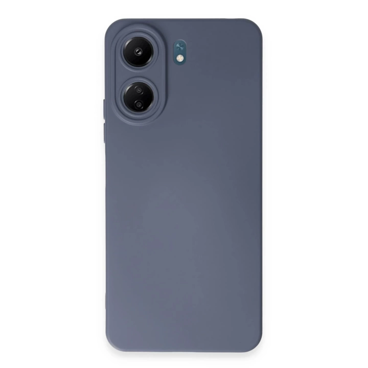 BFS  Xiaomi Redmi 13C Kılıf Nano içi Kadife Silikon - Gri