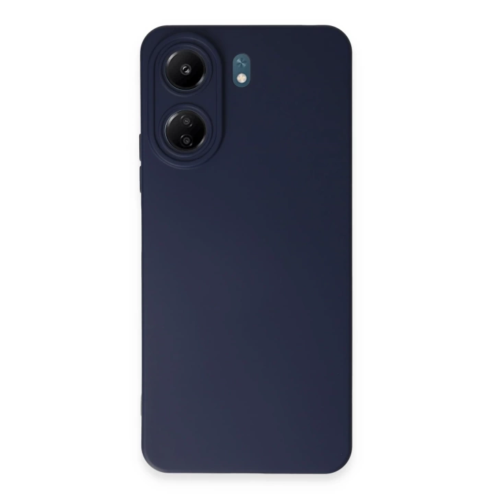 BFS  Xiaomi Redmi 13C Kılıf Nano içi Kadife Silikon - Lacivert