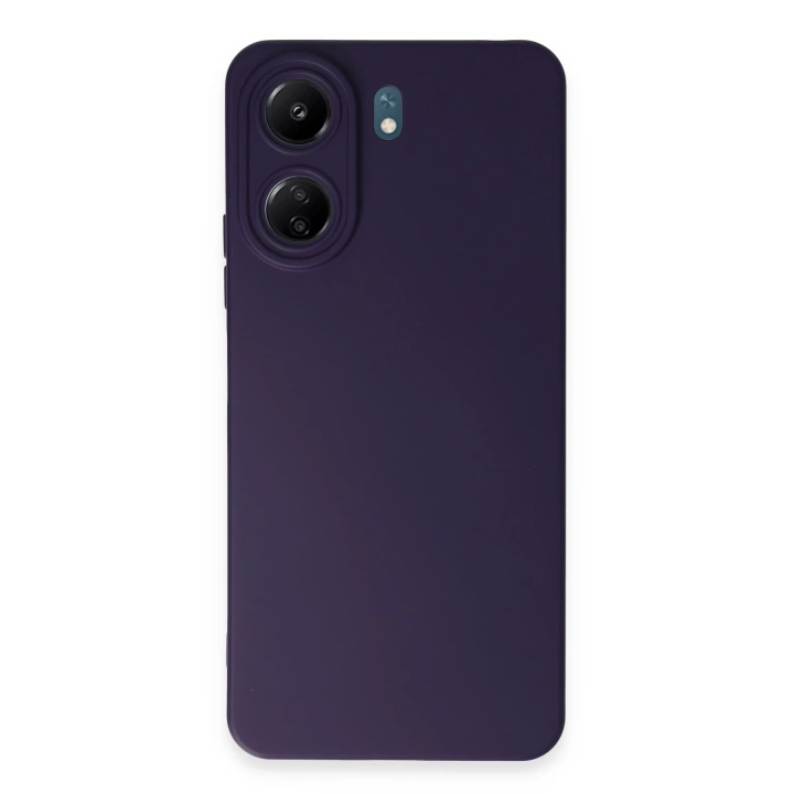 BFS  Xiaomi Redmi 13C Kılıf Nano içi Kadife Silikon - Mor