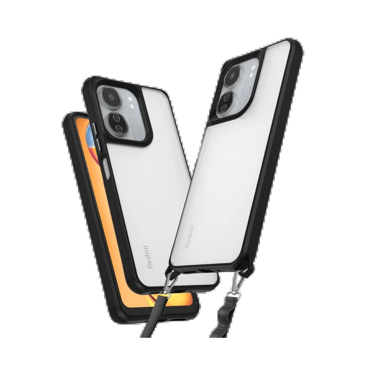 BFS  Xiaomi Redmi 13C Kılıf Penta Silikon Kılıf - Siyah