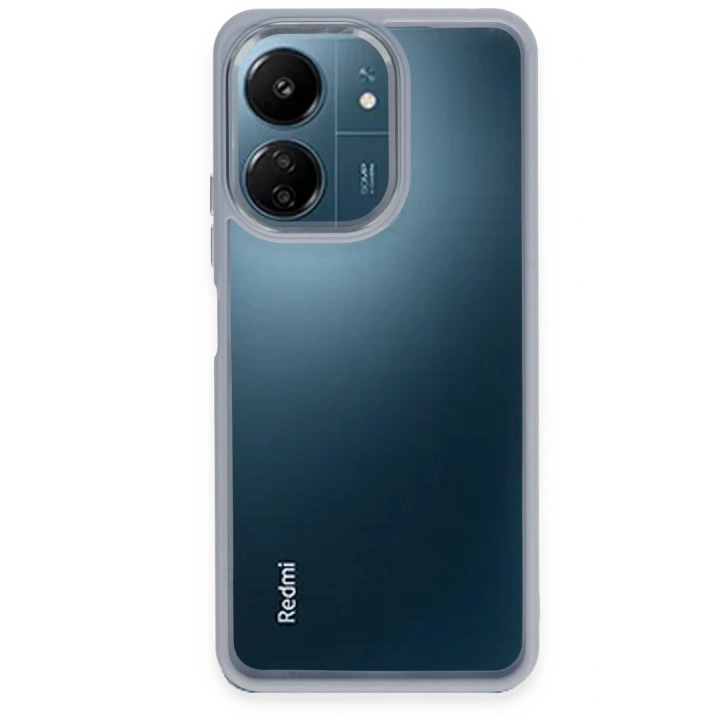 BFS  Xiaomi Redmi 13C Kılıf Power Silikon - Sierra Blue