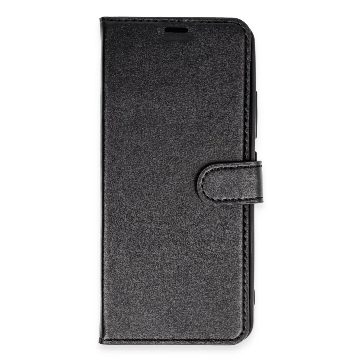 BFS  Xiaomi Redmi 13C Kılıf Trend S Plus Kapaklı Kılıf - Siyah