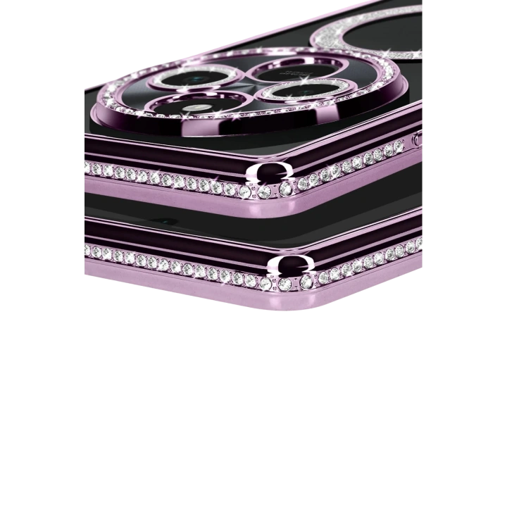 BFS  Xiaomi Redmi 14C Joke Simli Magneticsafe Kılıf - Derin Mor