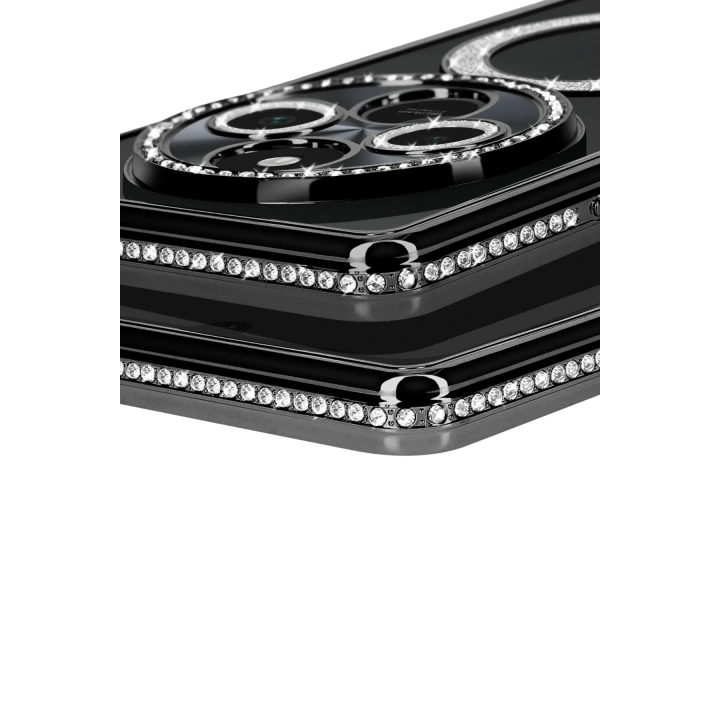 BFS  Xiaomi Redmi 14C Joke Simli Magneticsafe Kılıf - Siyah