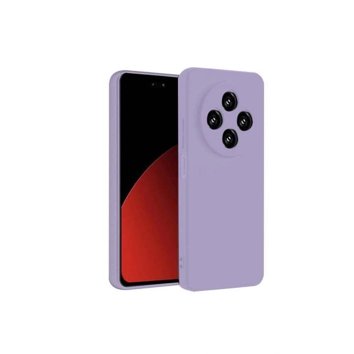 BFS  Xiaomi Redmi 14C Kılıf First Silikon - Lila
