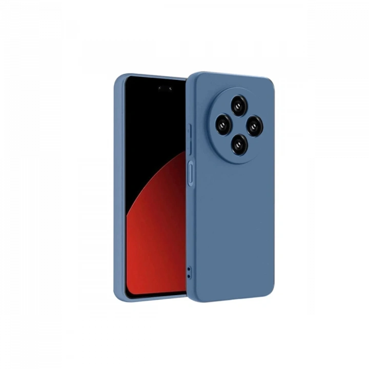 BFS  Xiaomi Redmi 14C Kılıf First Silikon - Mavi