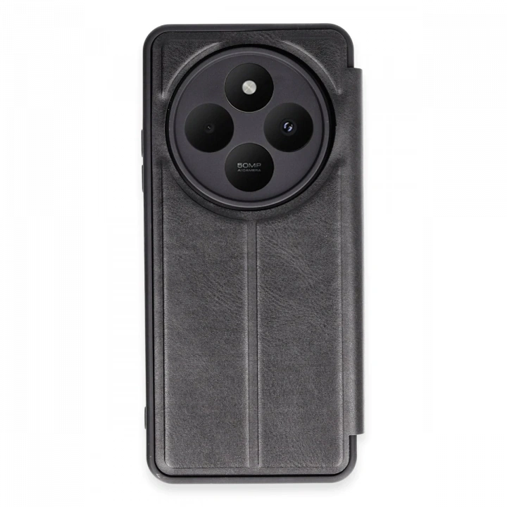 BFS  Xiaomi Redmi 14C Kılıf Flip Cover - Siyah