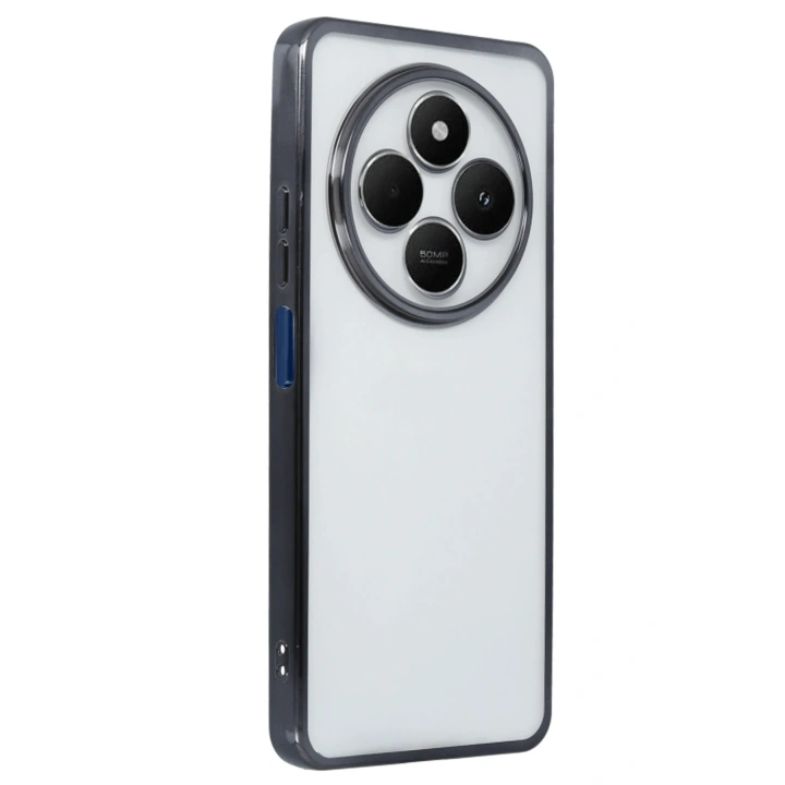 BFS  Xiaomi Redmi 14C Kılıf  Lensli Silikon - Siyah