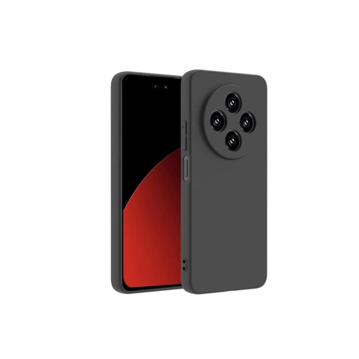 BFS  Xiaomi Redmi 14C Kılıf Nano içi Kadife Silikon - Siyah