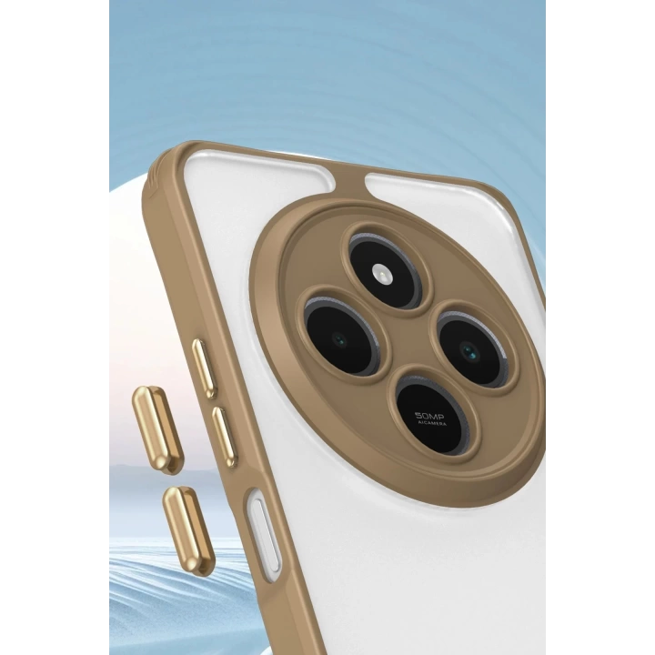 BFS  Xiaomi Redmi 14C Kılıf Penta Silikon Kılıf - Titan Gri