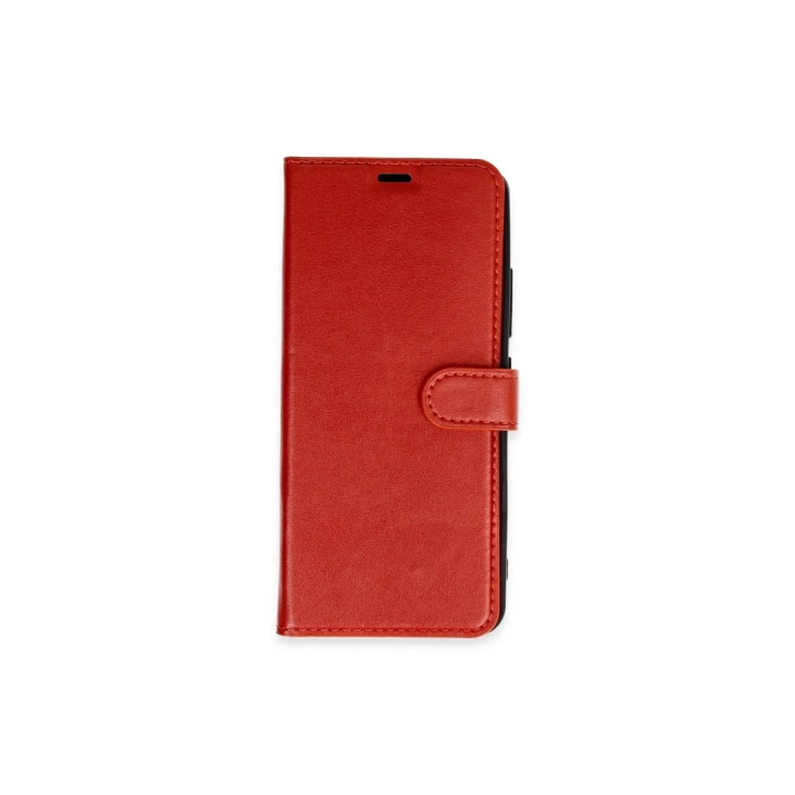 BFS  Xiaomi Redmi 14C Kılıf Trend S Plus Kapaklı Kılıf - Kırmızı