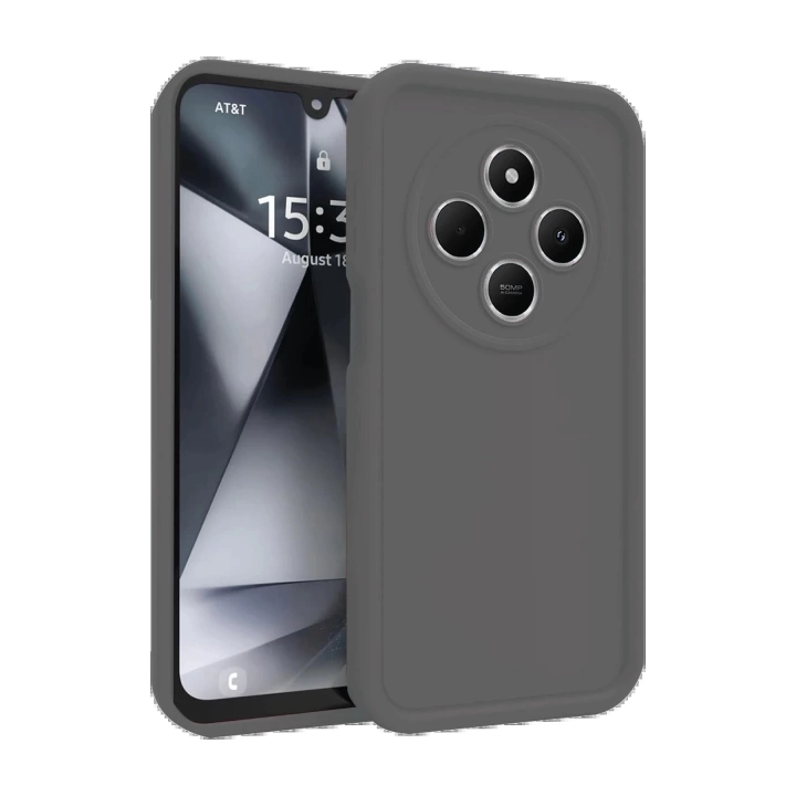 BFS  Xiaomi Redmi 14C Kılıf Viera Silikon - Gri