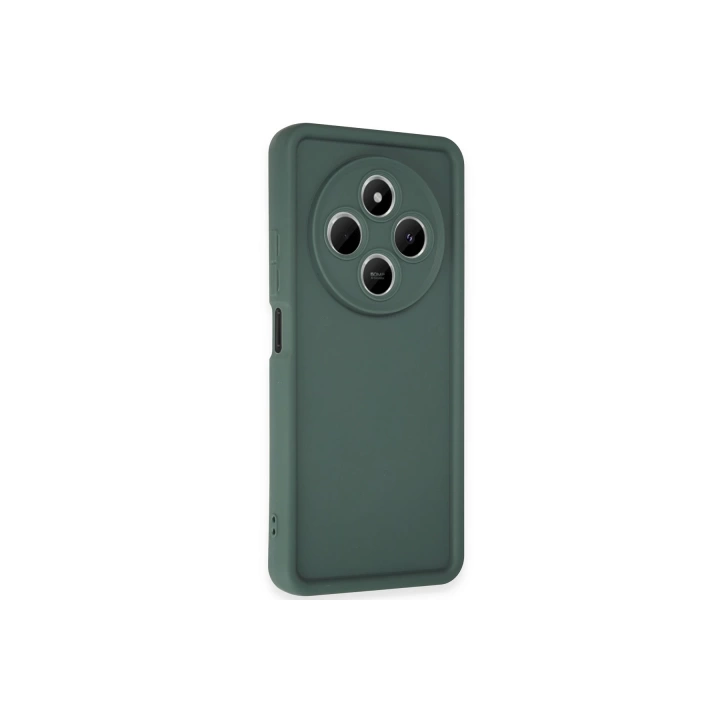BFS  Xiaomi Redmi 14C Kılıf Viera Silikon - Koyu Yeşil